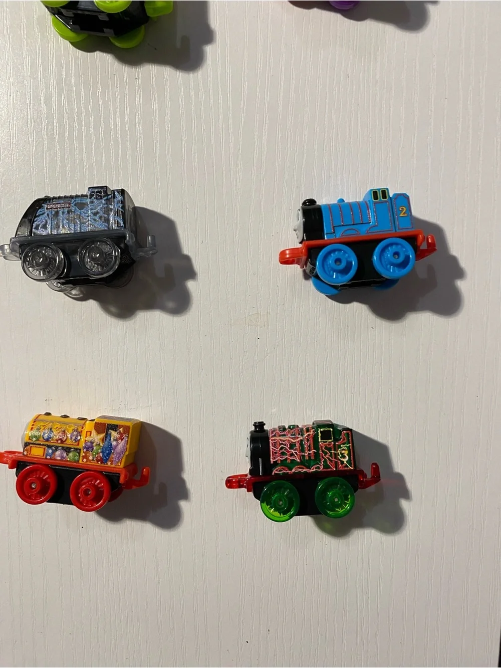 Thomas & Friends Minis Collector Playwheel Storage Case Lot w/ 14 Trains
